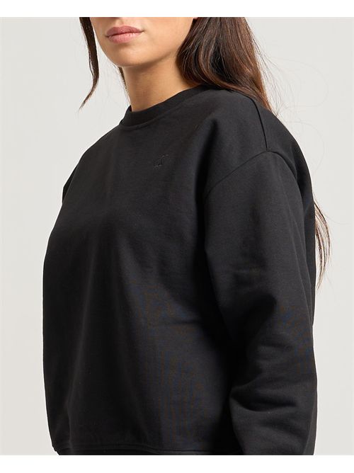 Felpa in spugna di cotone Calvin Klein donna CALVIN KLEIN | LV047B236GUB1